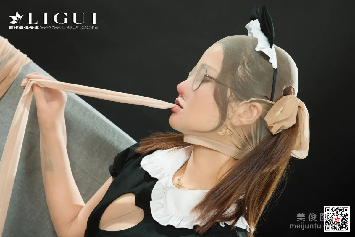 [Ligui] Wen Rui, Face, Silk, Fragrant Lotus Stockings Photo photo 55