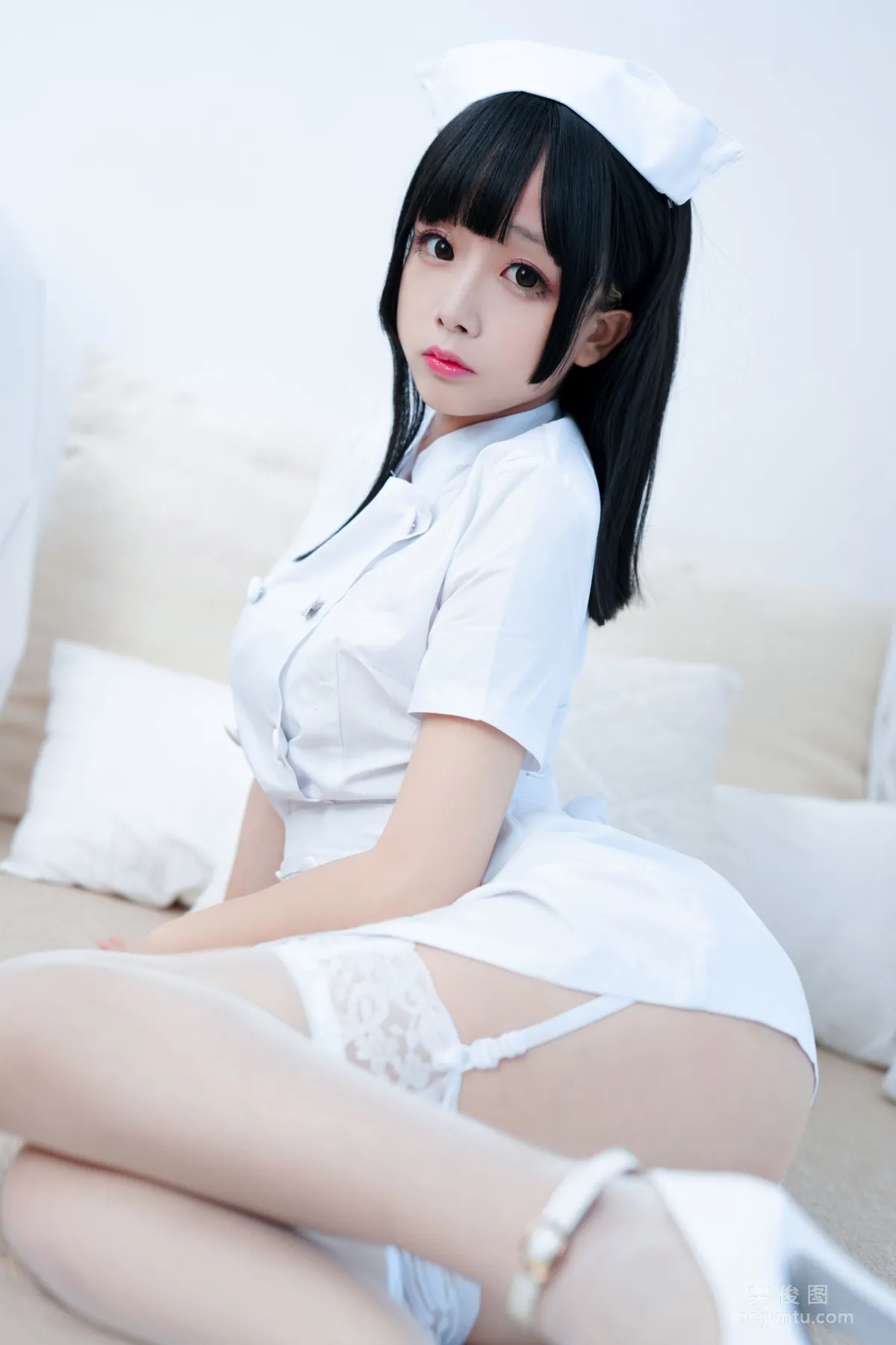 [COS福利] 日奈嬌 - 純白護士 86