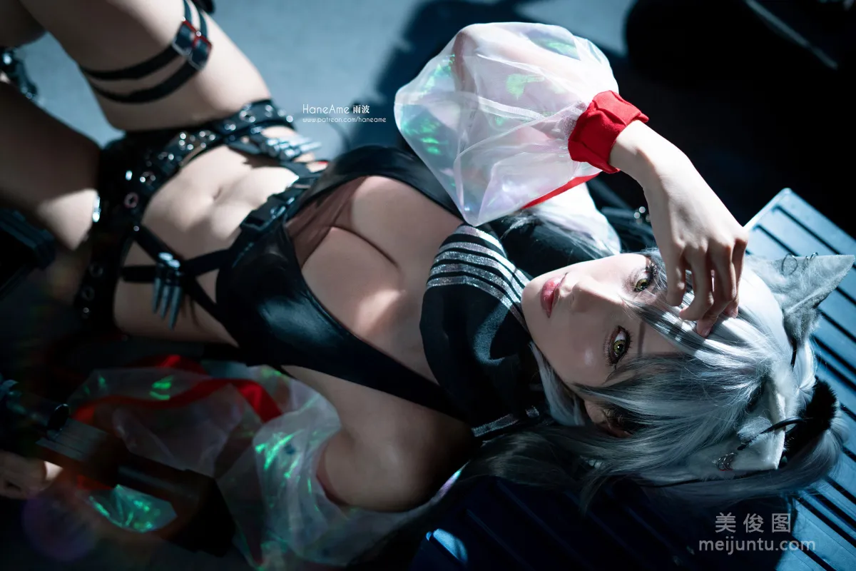 [Cosplay] Hane Ame Yubo - Arknights Black photo 9