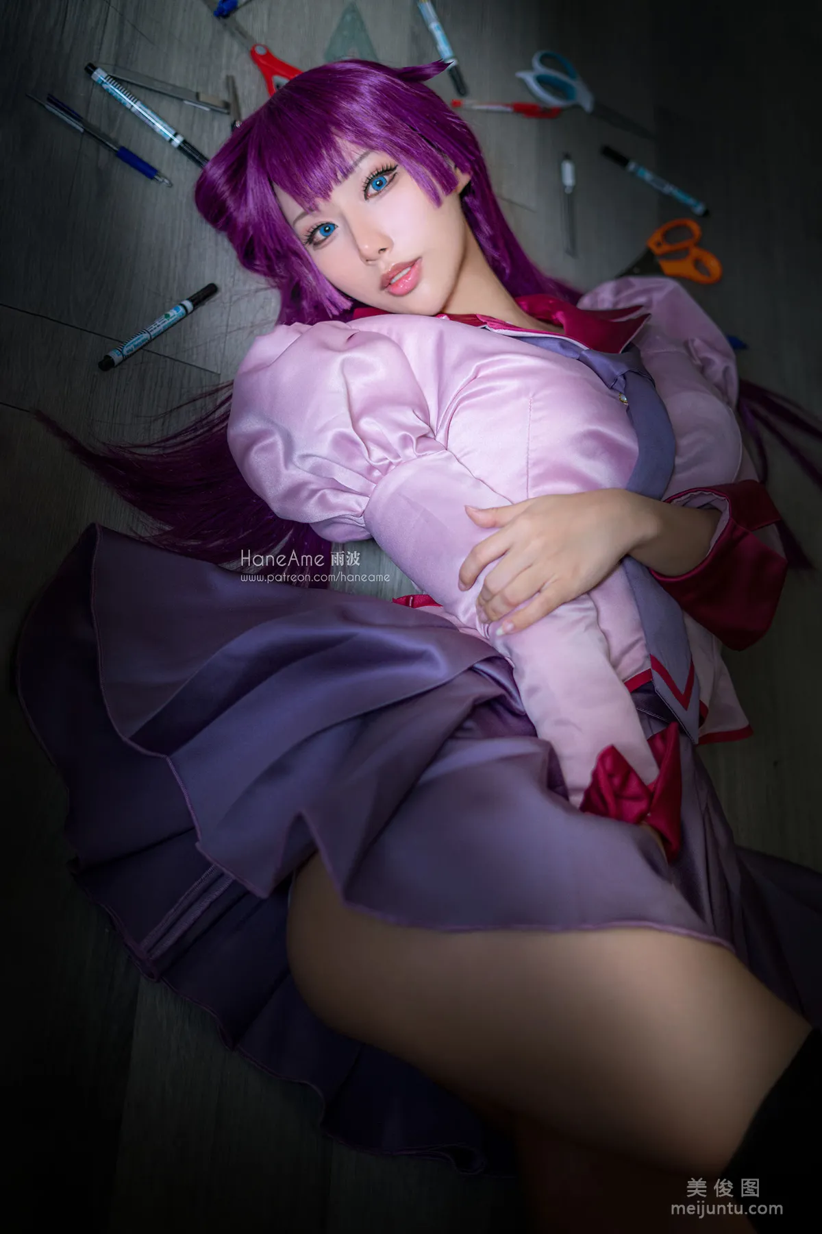 [COS Bonus] Hane Ame Yubo, Bakemonogatari Hitagi photo 17