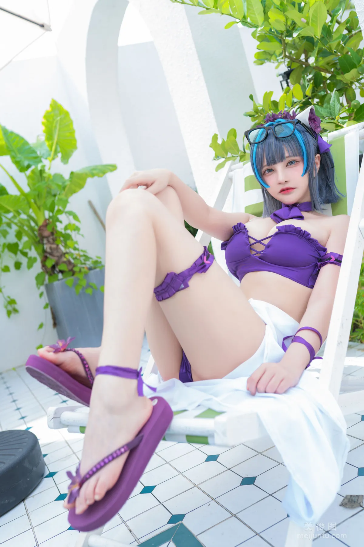 [COS福利] 千夜未来（Senya Miku）- 柴郡电子 写真套图17