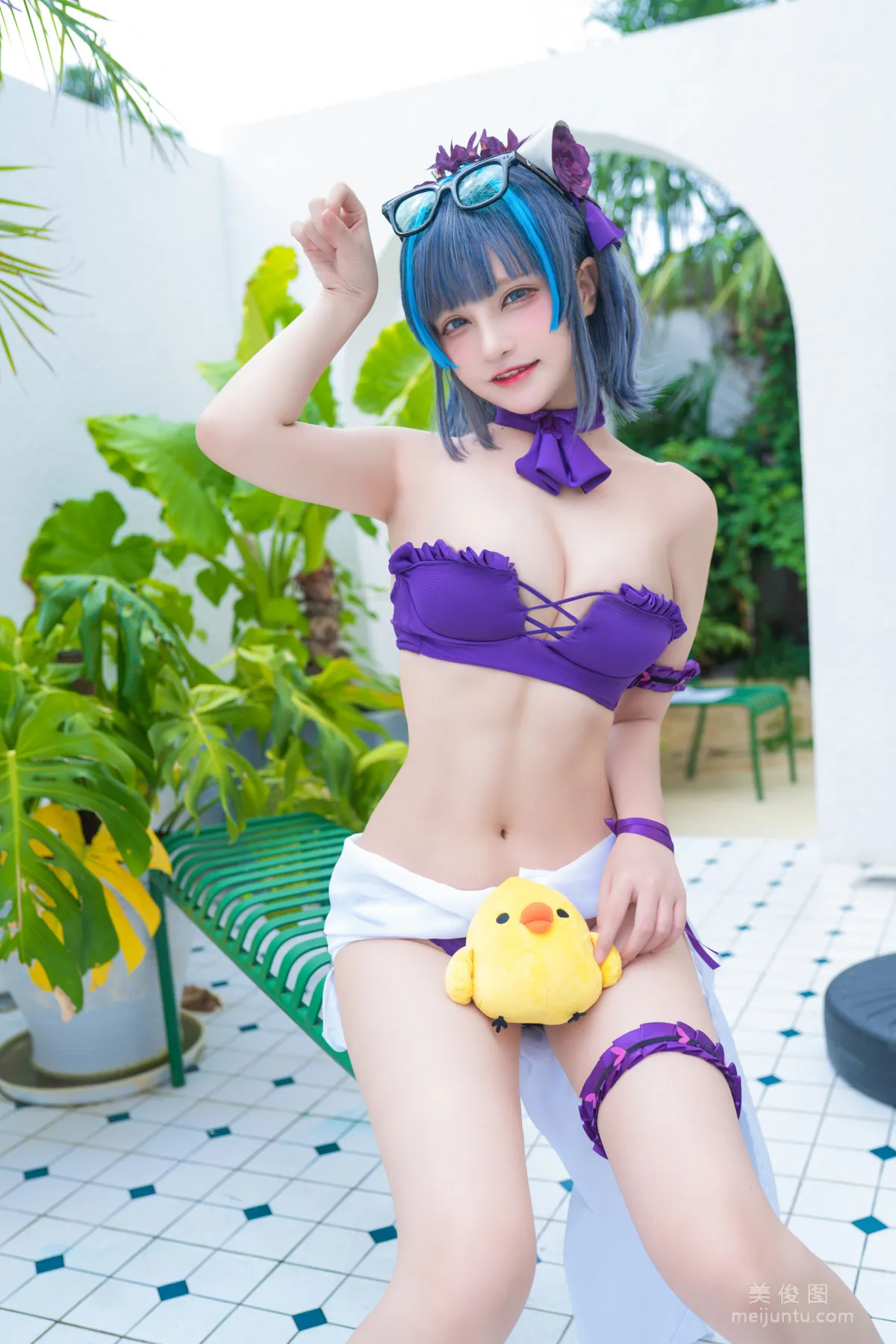 [Cosplay] Qianye Weilai (Senya Miku), Cheshire Electronics Photo Set photo 6