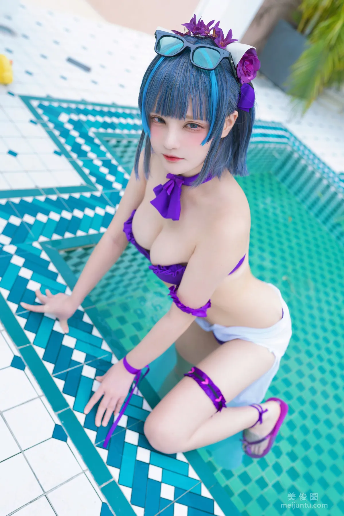 [Cosplay] Qianye Weilai (Senya Miku), Cheshire Electronics Photo Set photo 13