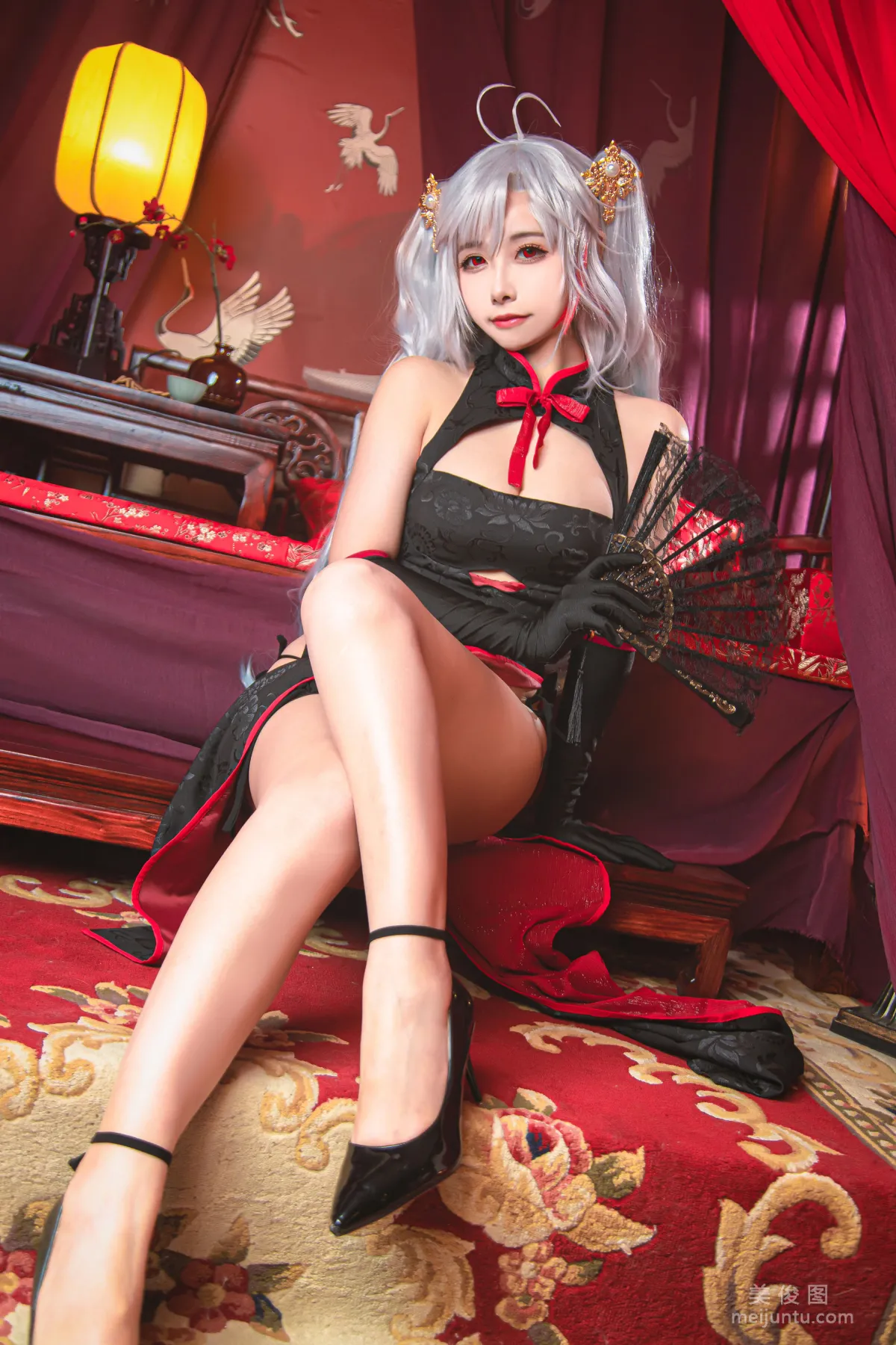 [COS] Weibo Girl Momoko Kuikui, Qipao of Eugen, Set photo 20