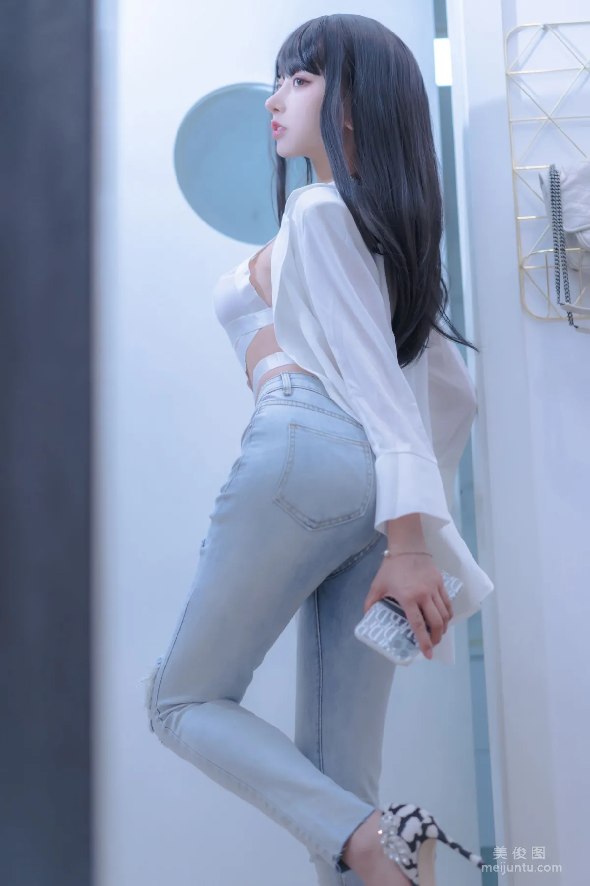 [COS] Douyu Mixianxian sama - Mixian's Rest Day photo 37