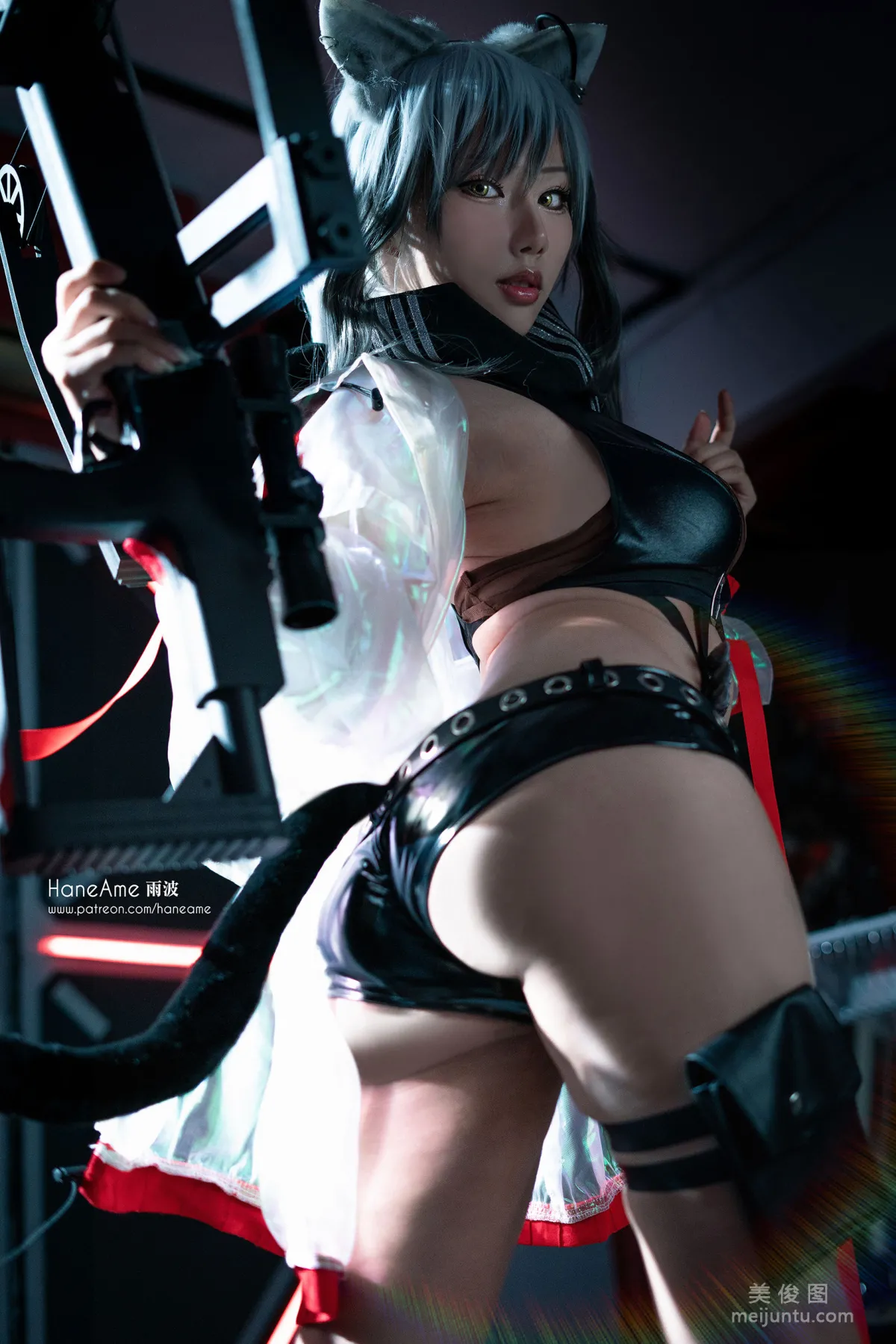 [Cosplay] Hane Ame Yubo - Arknights Black photo 11