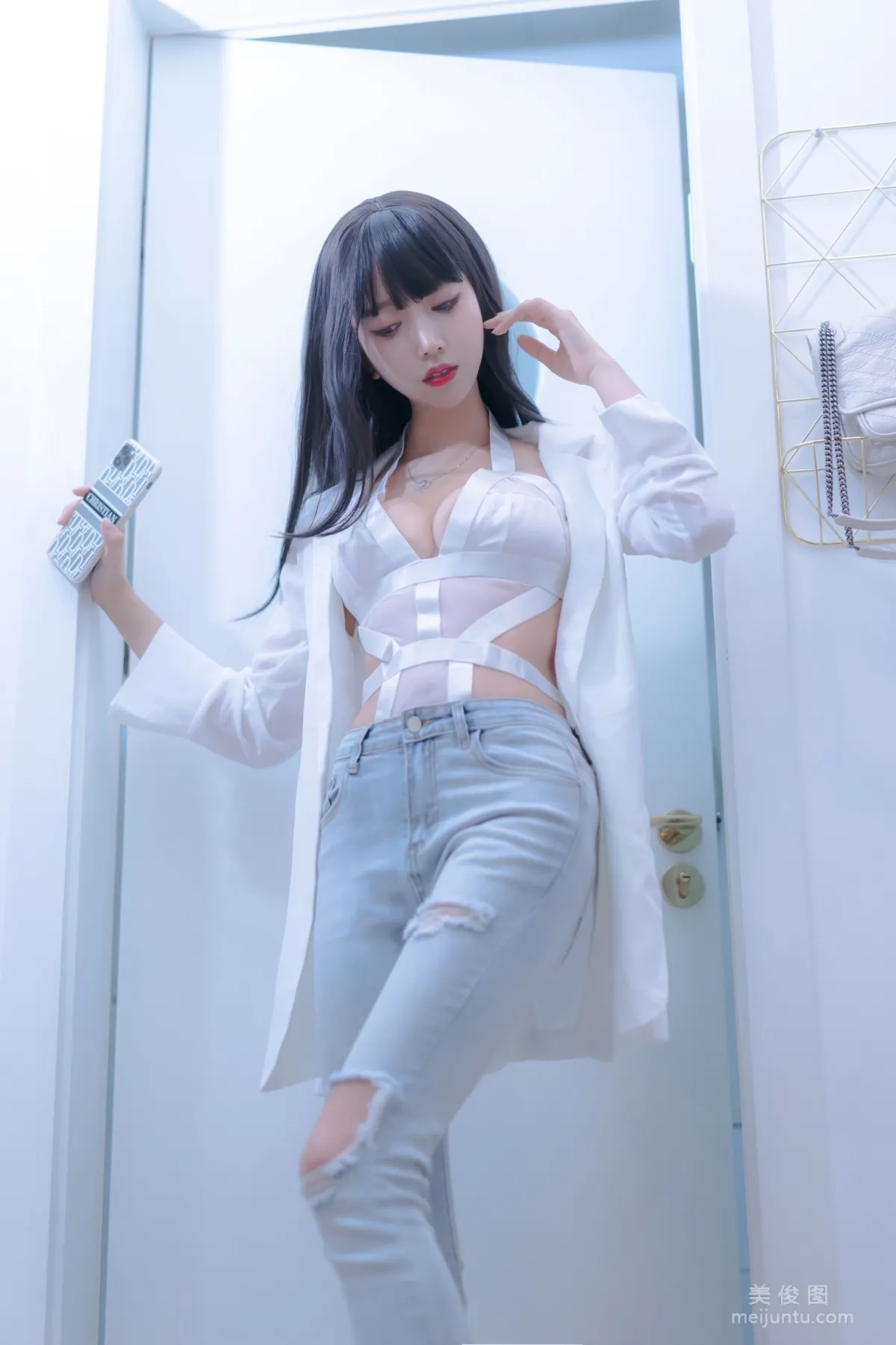 [COS] Douyu Mixianxian sama - Mixian's Rest Day photo 39