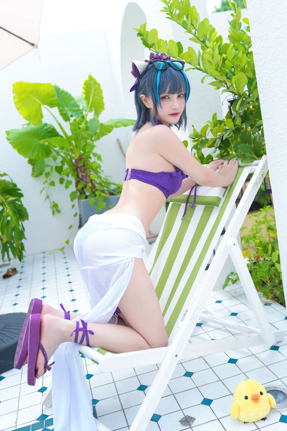 [COS福利] 千夜未来（Senya Miku）- 柴郡电子 写真套图16