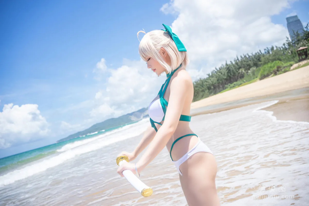 [COS] Xingzhi Chichi - Secret Garden Okita Souji Swimsuit photo 2