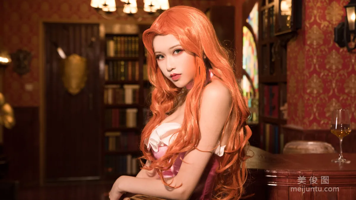 The Vagrant Cosplay Album - 舞女 櫻花病少女 寫真套圖 16