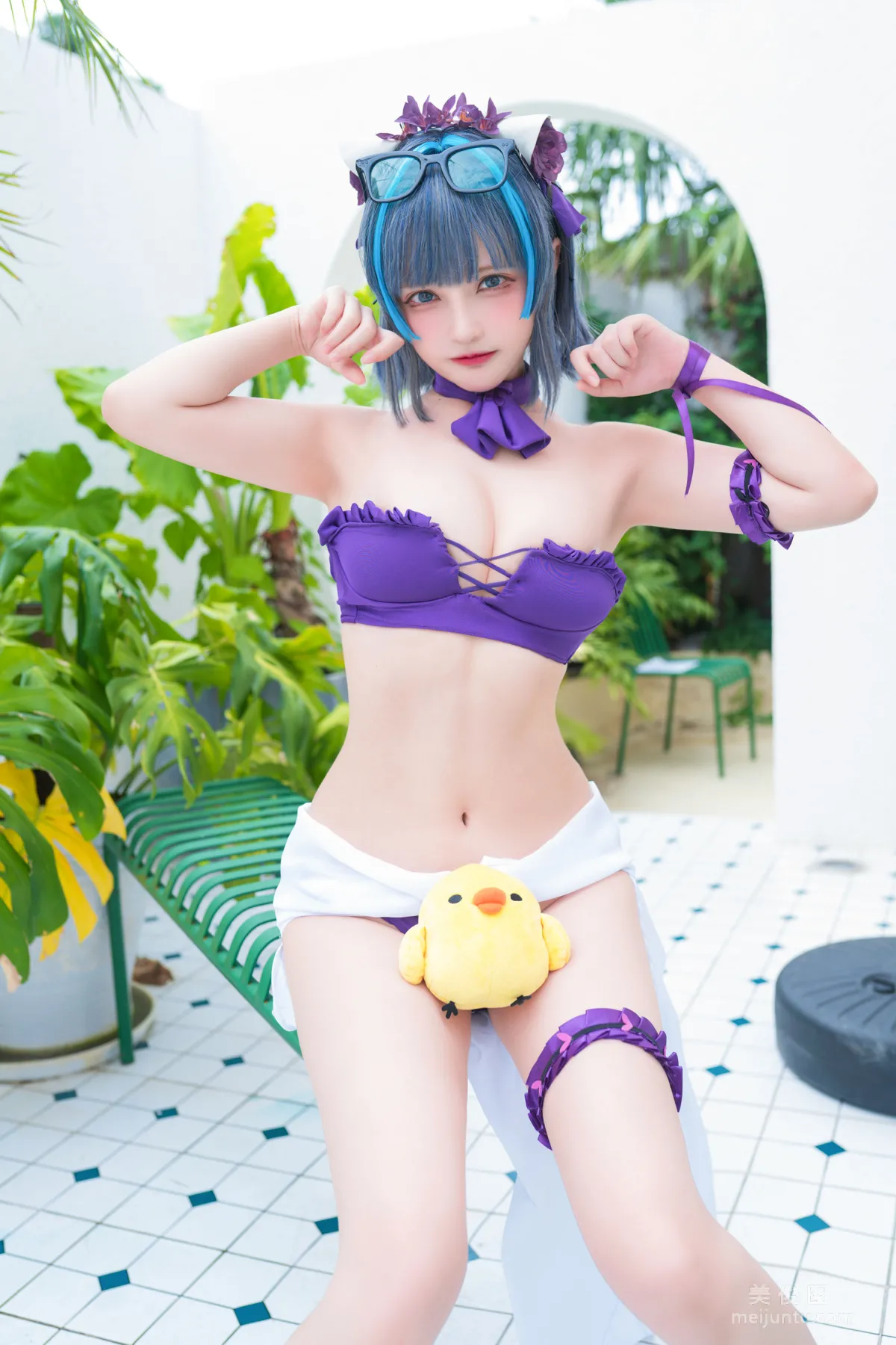 [Cosplay] Qianye Weilai (Senya Miku), Cheshire Electronics Photo Set photo 28
