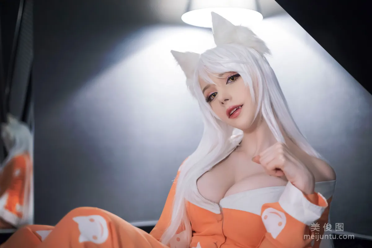 国外美女SayaTheFox - 白毛狐狸10