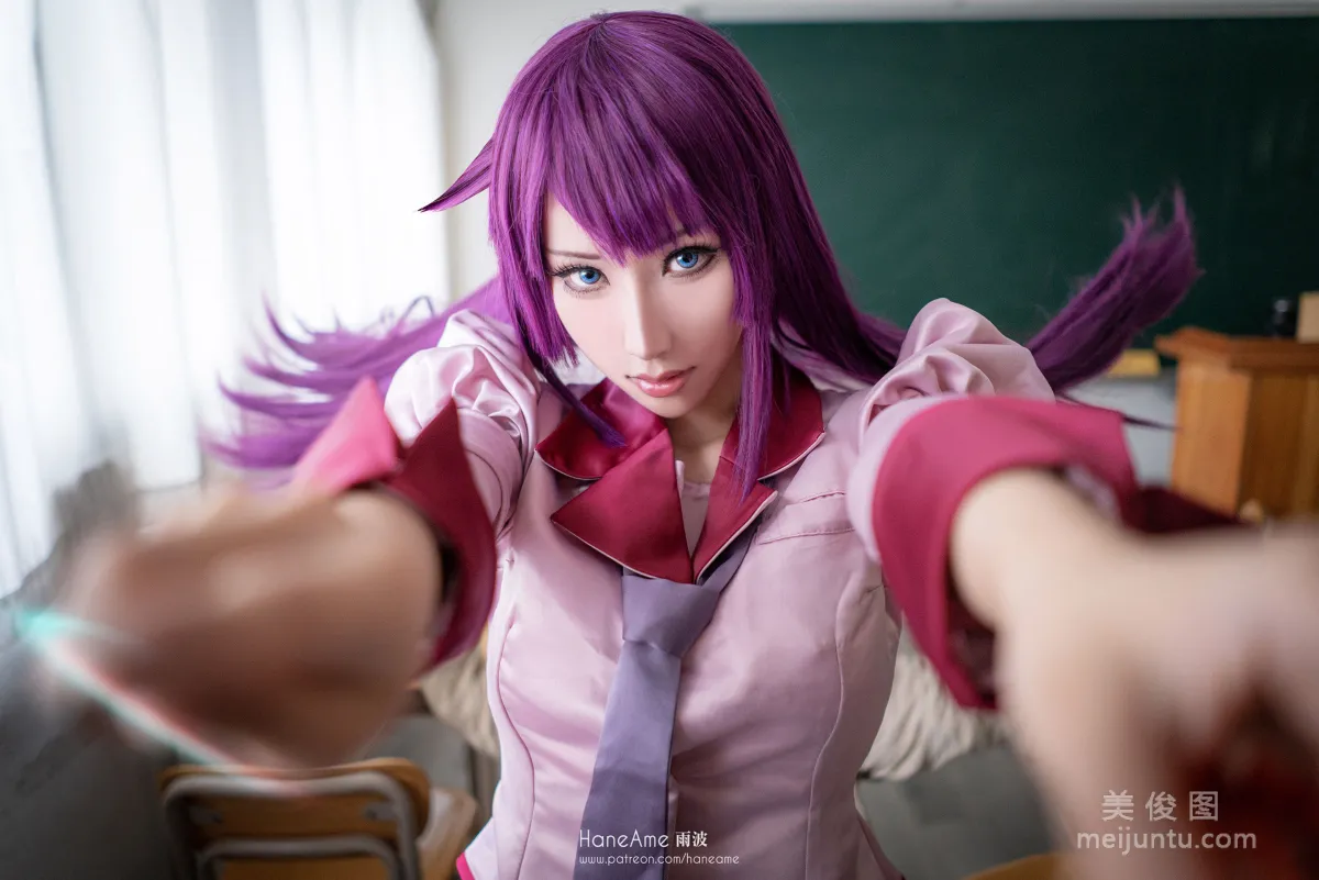 [COS Bonus] Hane Ame Yubo, Bakemonogatari Hitagi photo 12