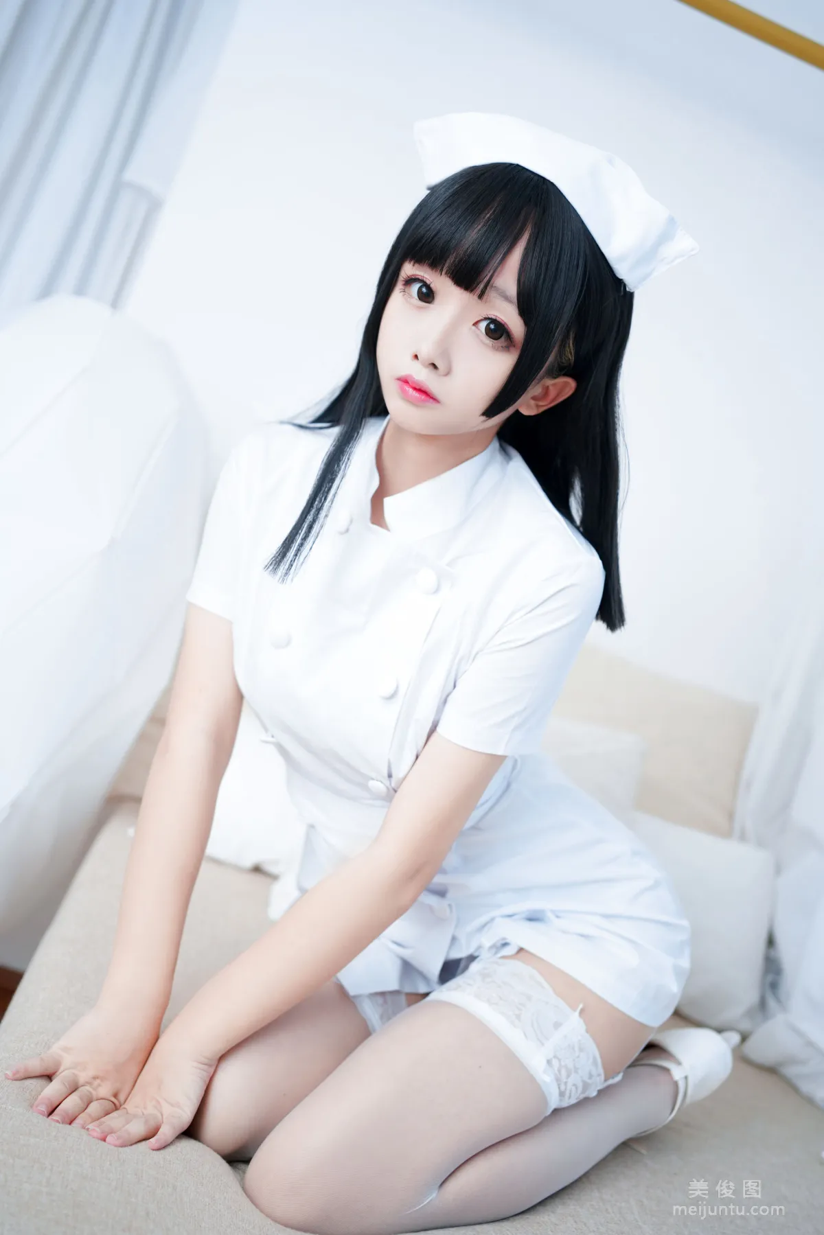[COS福利] 日奈嬌 - 純白護士 76