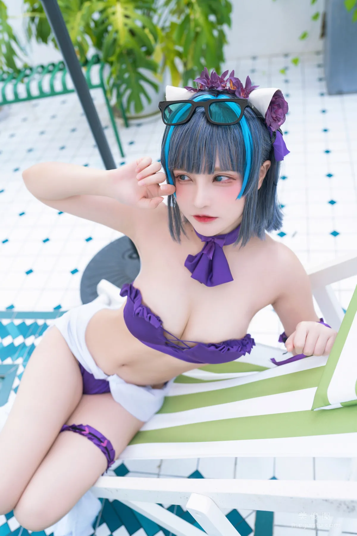 [Cosplay] Qianye Weilai (Senya Miku), Cheshire Electronics Photo Set photo 8