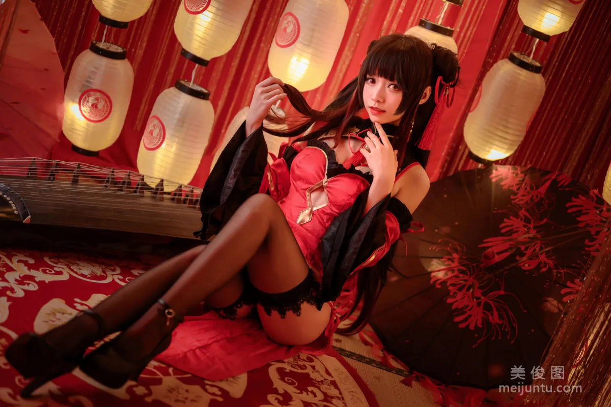 [COS] Dada Juanjuan Xiaojuan - Red Twin Tails photo 8