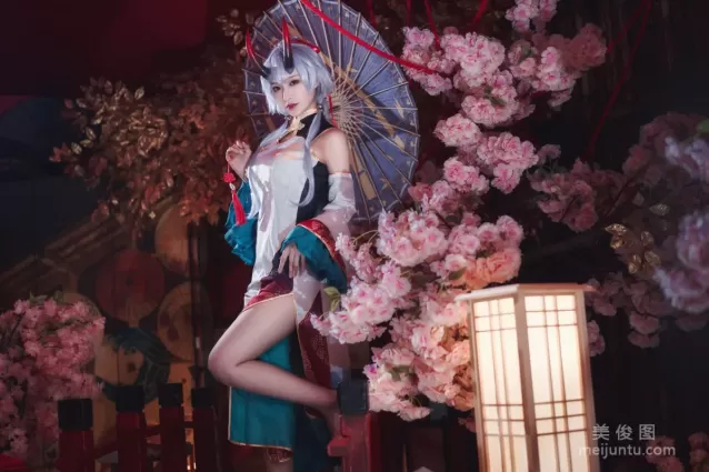 [COS福利] 動漫博主鐵闆燒鬼舞w - 巴禦前 寫真套圖