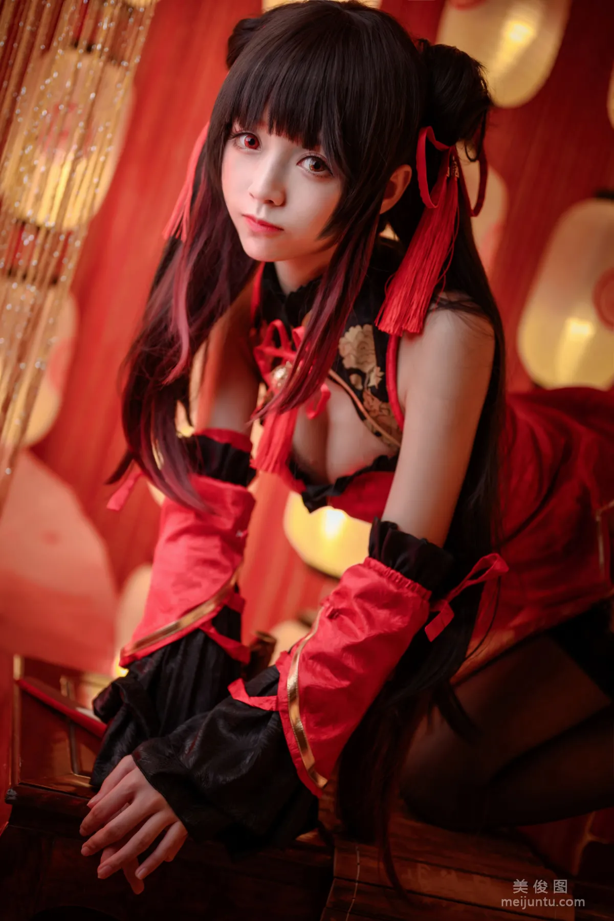 [COS] Dada Juanjuan Xiaojuan - Red Twin Tails photo 6