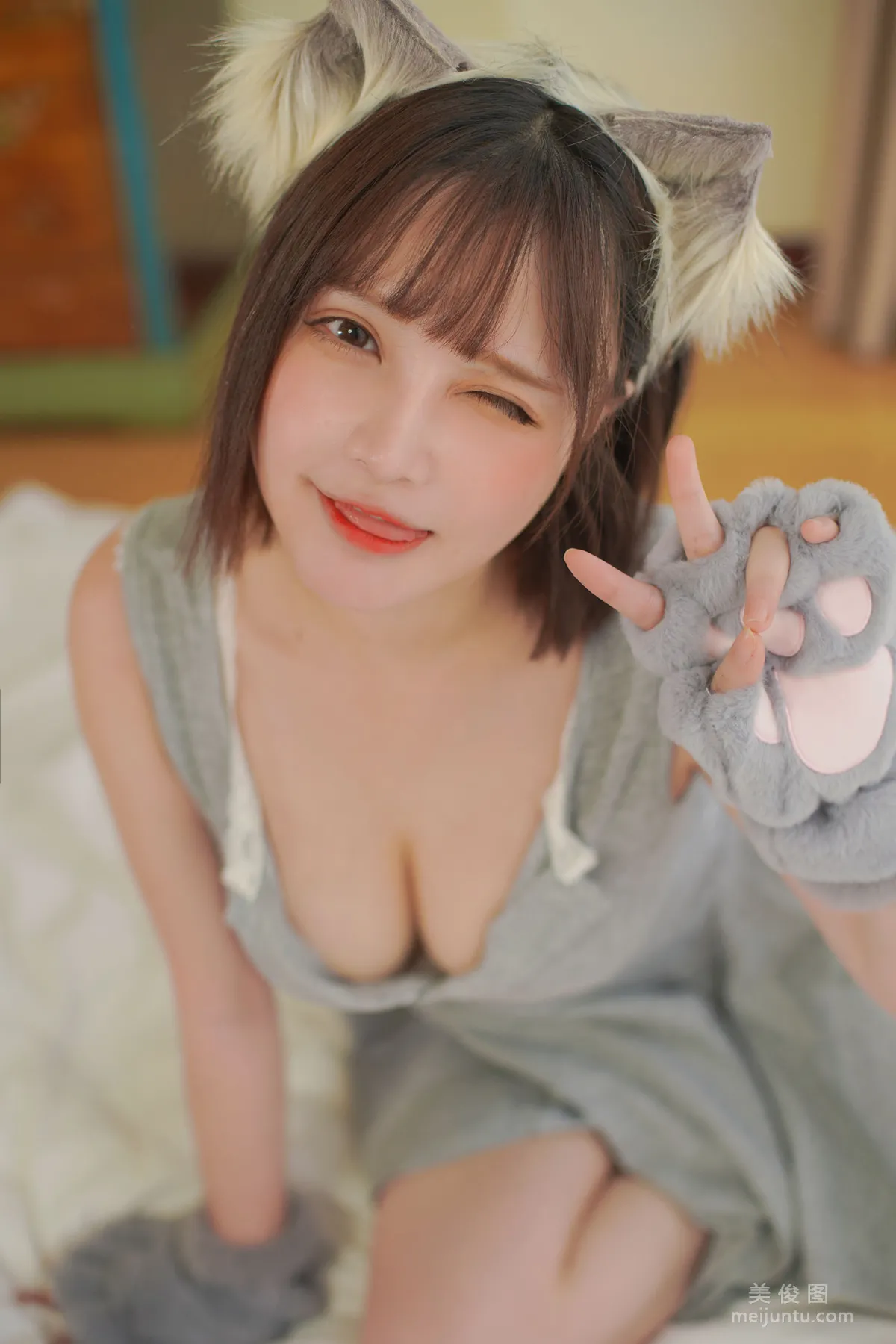 [Cosplay] Qianye Weilai (Senya Miku) - Cat photo 10