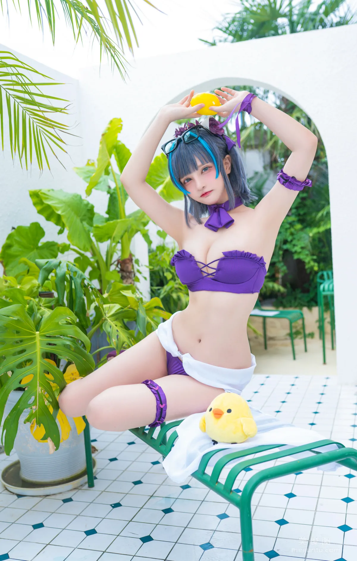[Cosplay] Qianye Weilai (Senya Miku), Cheshire Electronics Photo Set photo 22