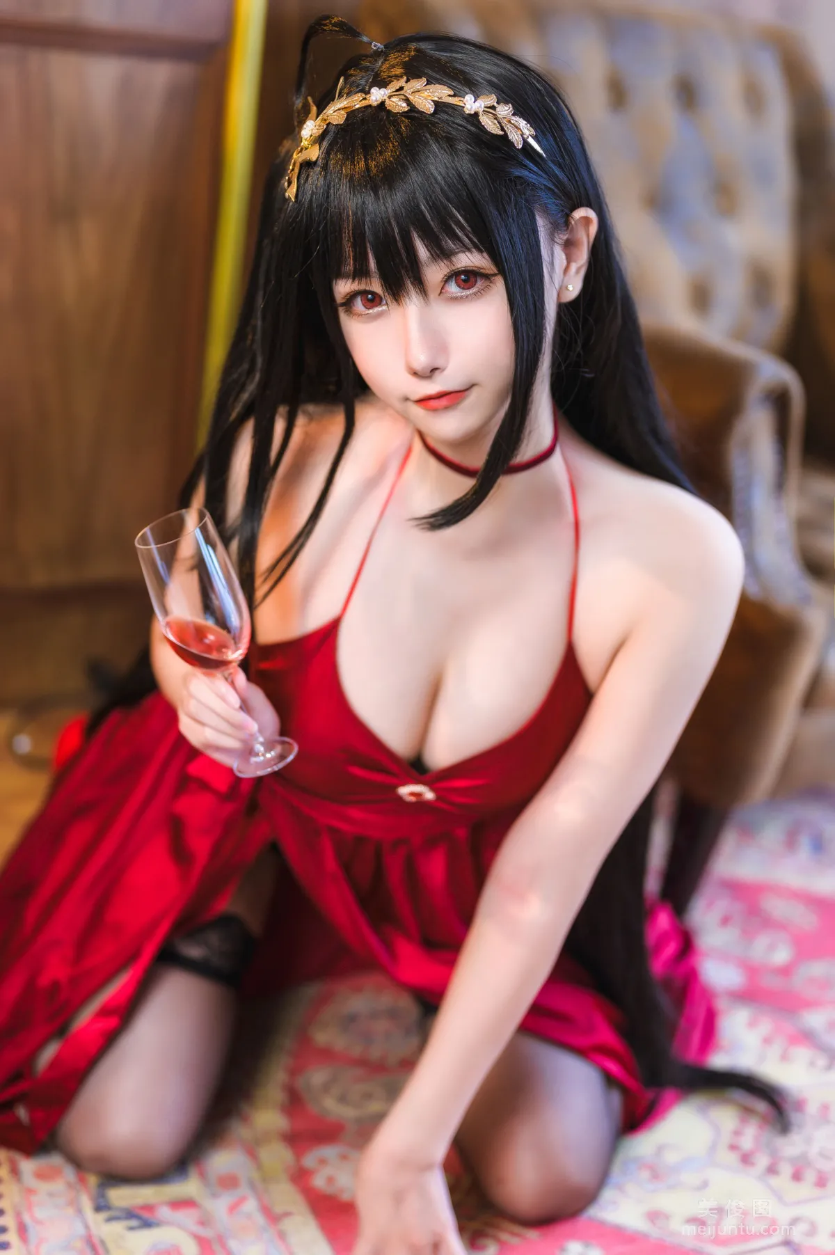 [COS] Momoko Kuikui - Taihou's Dress photo 16