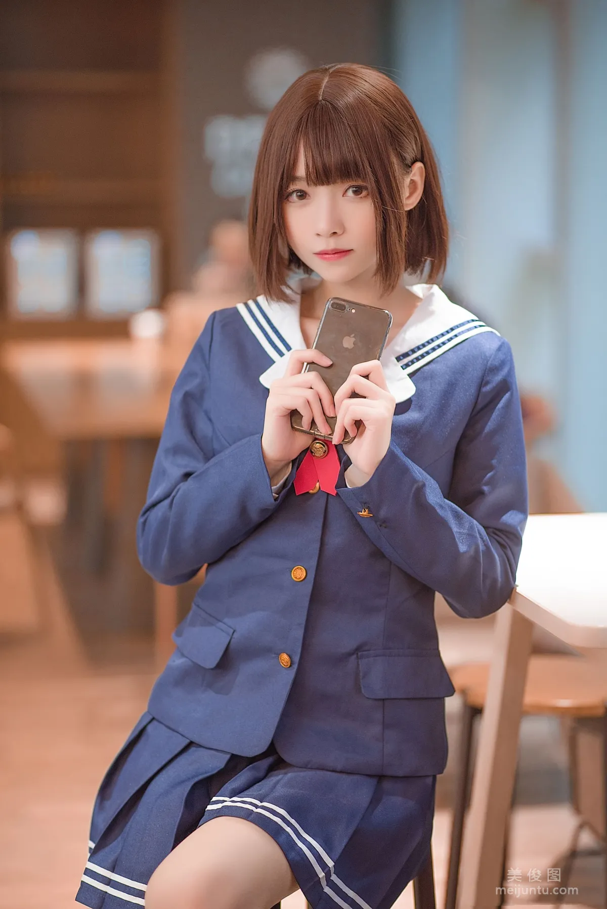 [COS] Dada Juanjuan Xiaojuan, Kato Megumi School Uniform photo 13