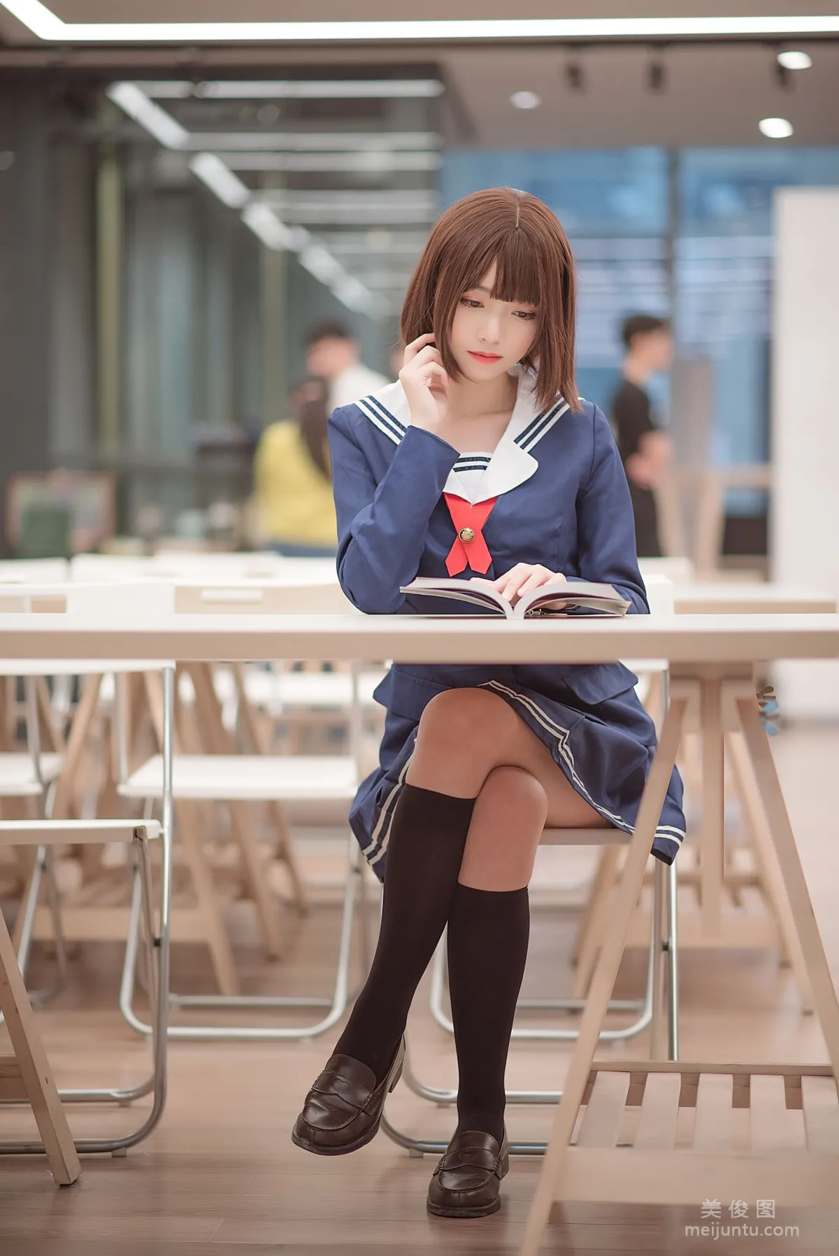 [COS] Dada Juanjuan Xiaojuan, Kato Megumi School Uniform photo 11