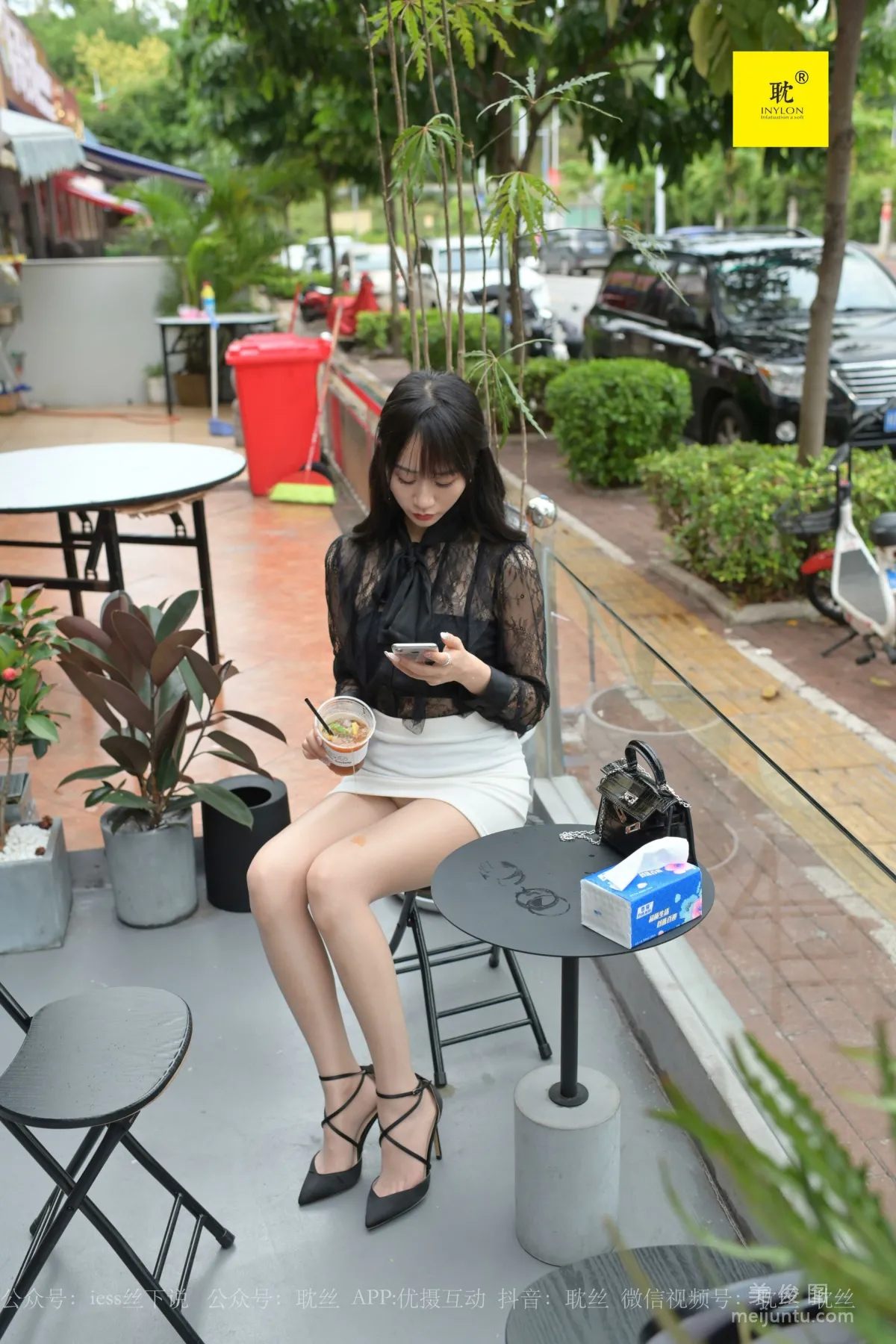 [IESS异思趣向]第N种幻想 咖啡厅的意外①  丝袜美腿套图72