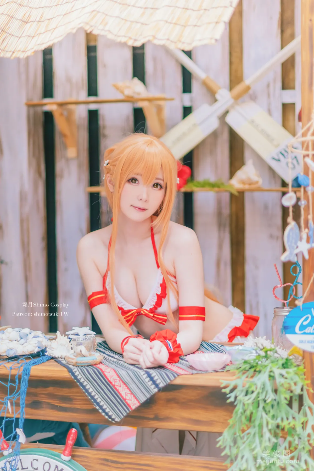 [COS] Weibo Girl Shuangyue shimo - Asuna Swimsuit photo 15