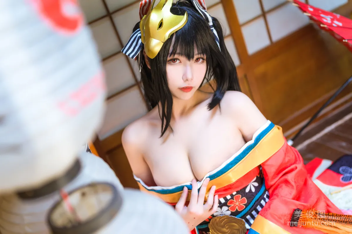 [COS Bonus] Weibo Girl Momoko Kuikui - Daifeng no Kimono photo 15