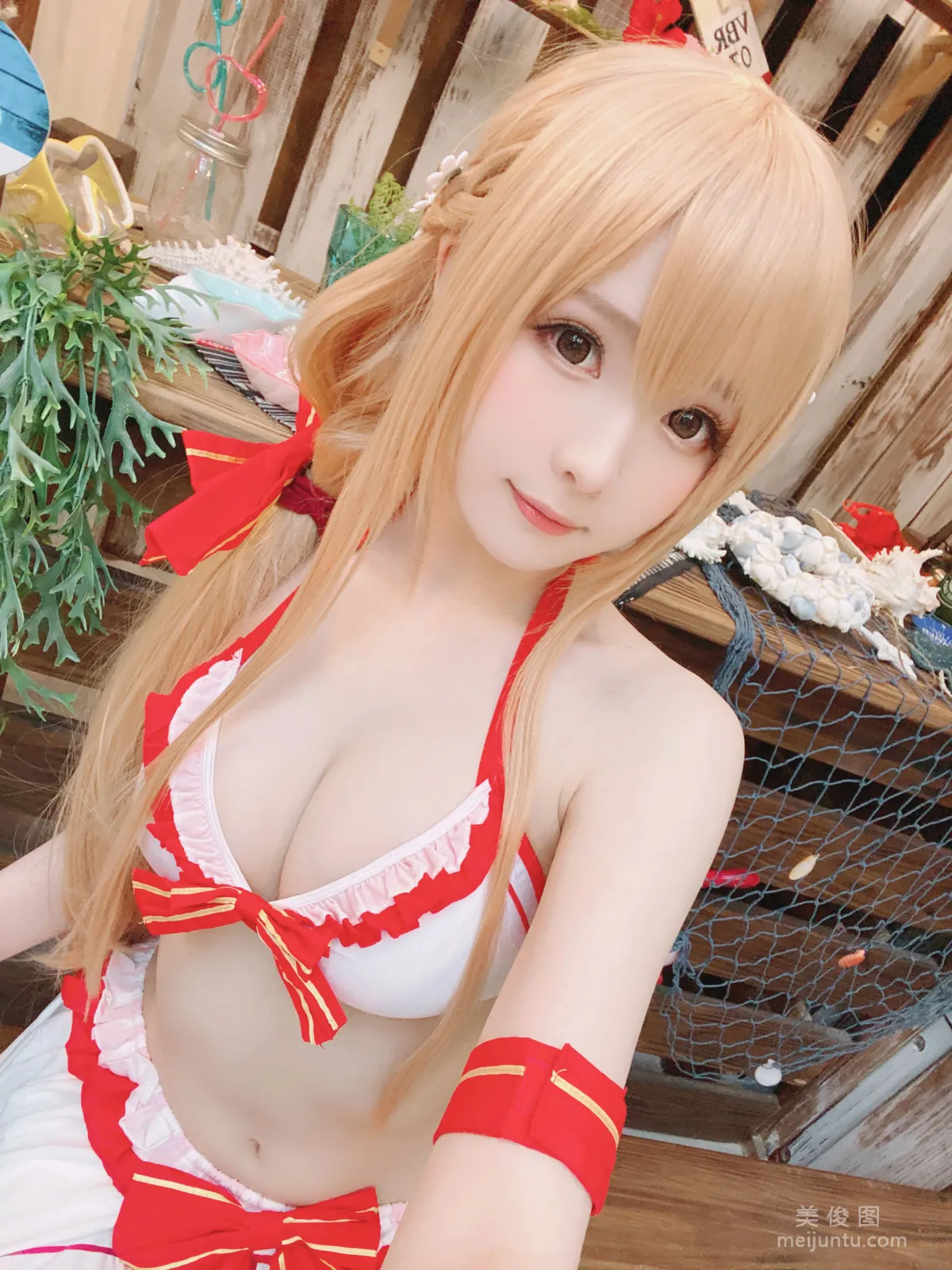 [COS] Weibo Girl Shuangyue shimo - Asuna Swimsuit photo 18