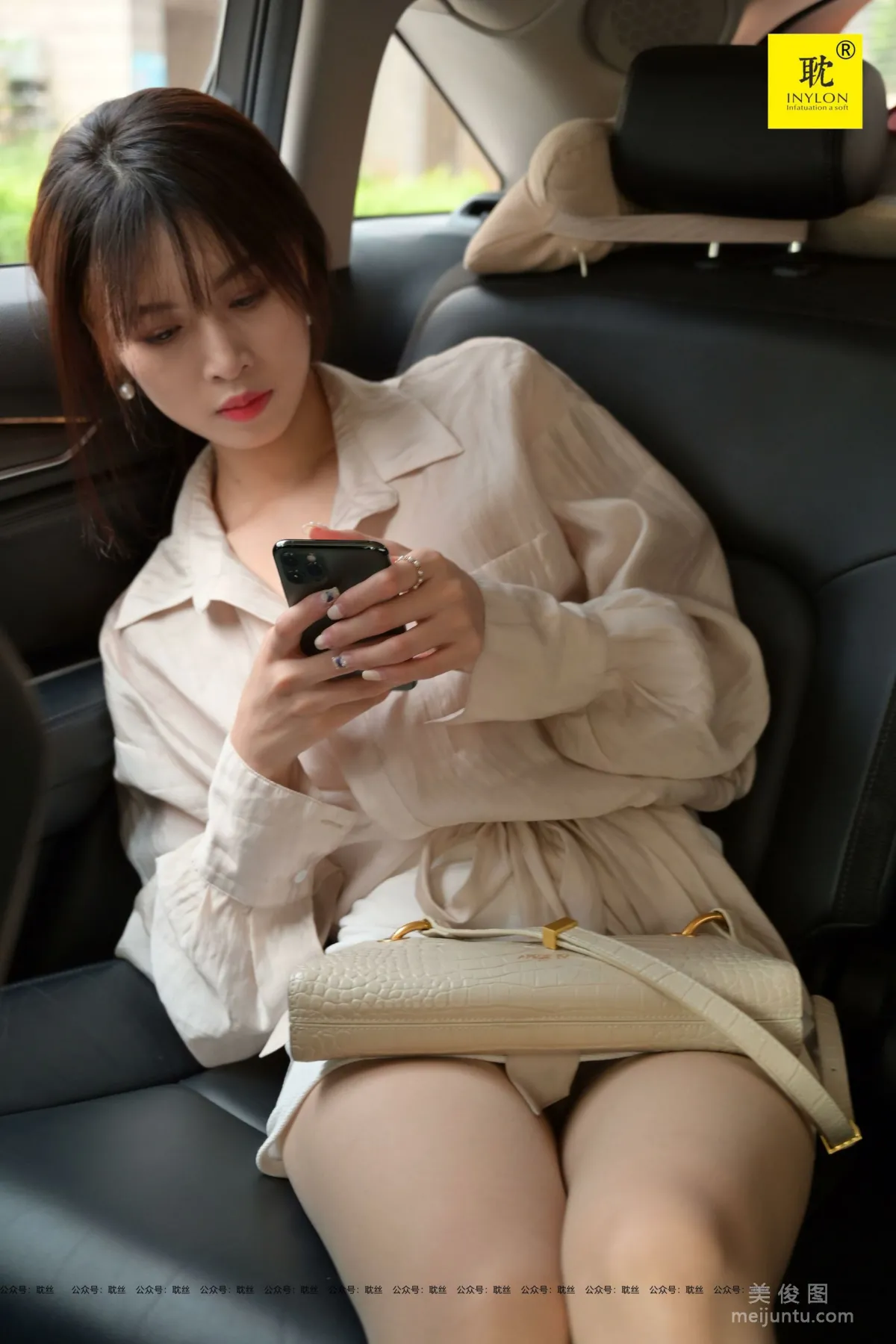 [IESS] The Nth Fantasy Supervisor Qiu Off Work Alone 1 Stockings and Beautiful Legs Set photo 48