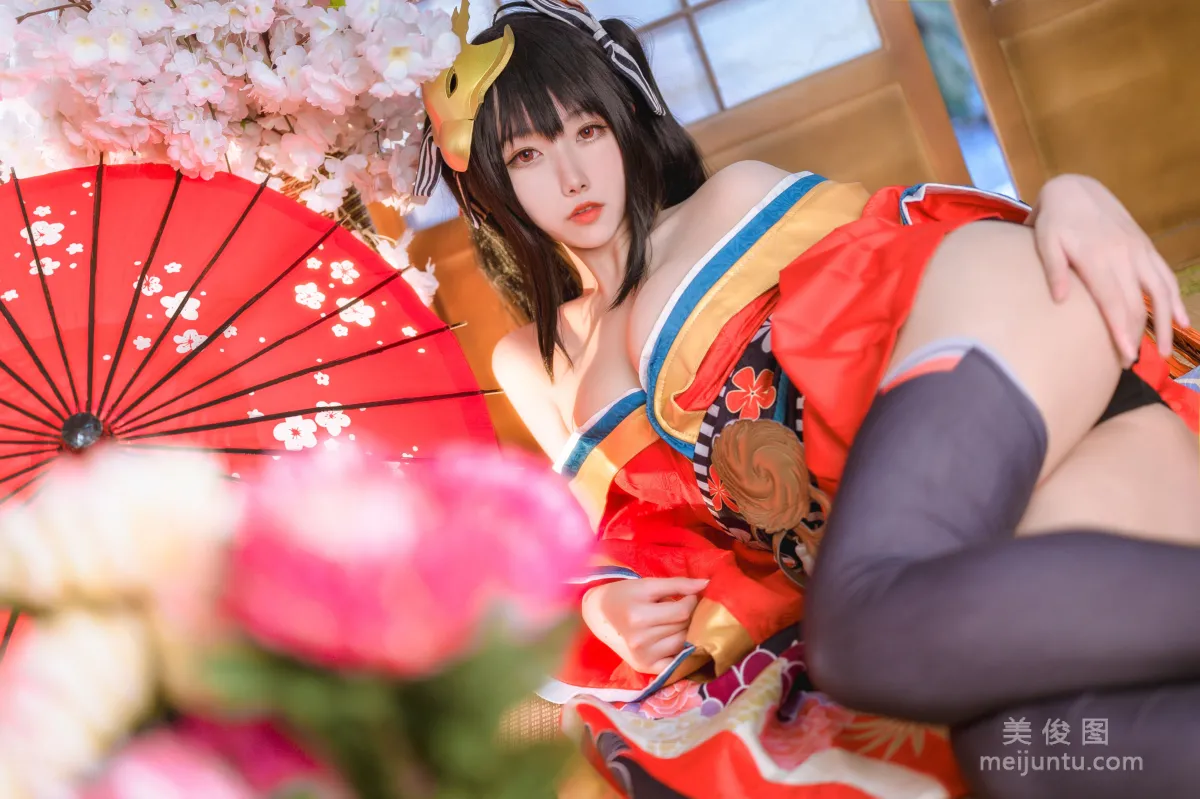 [COS Bonus] Weibo Girl Momoko Kuikui - Daifeng no Kimono photo 11