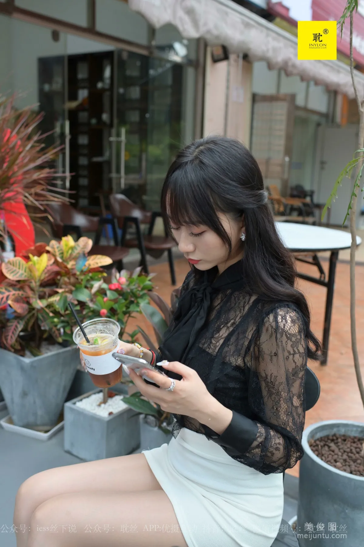 [IESS异思趣向]第N种幻想 咖啡厅的意外①  丝袜美腿套图70