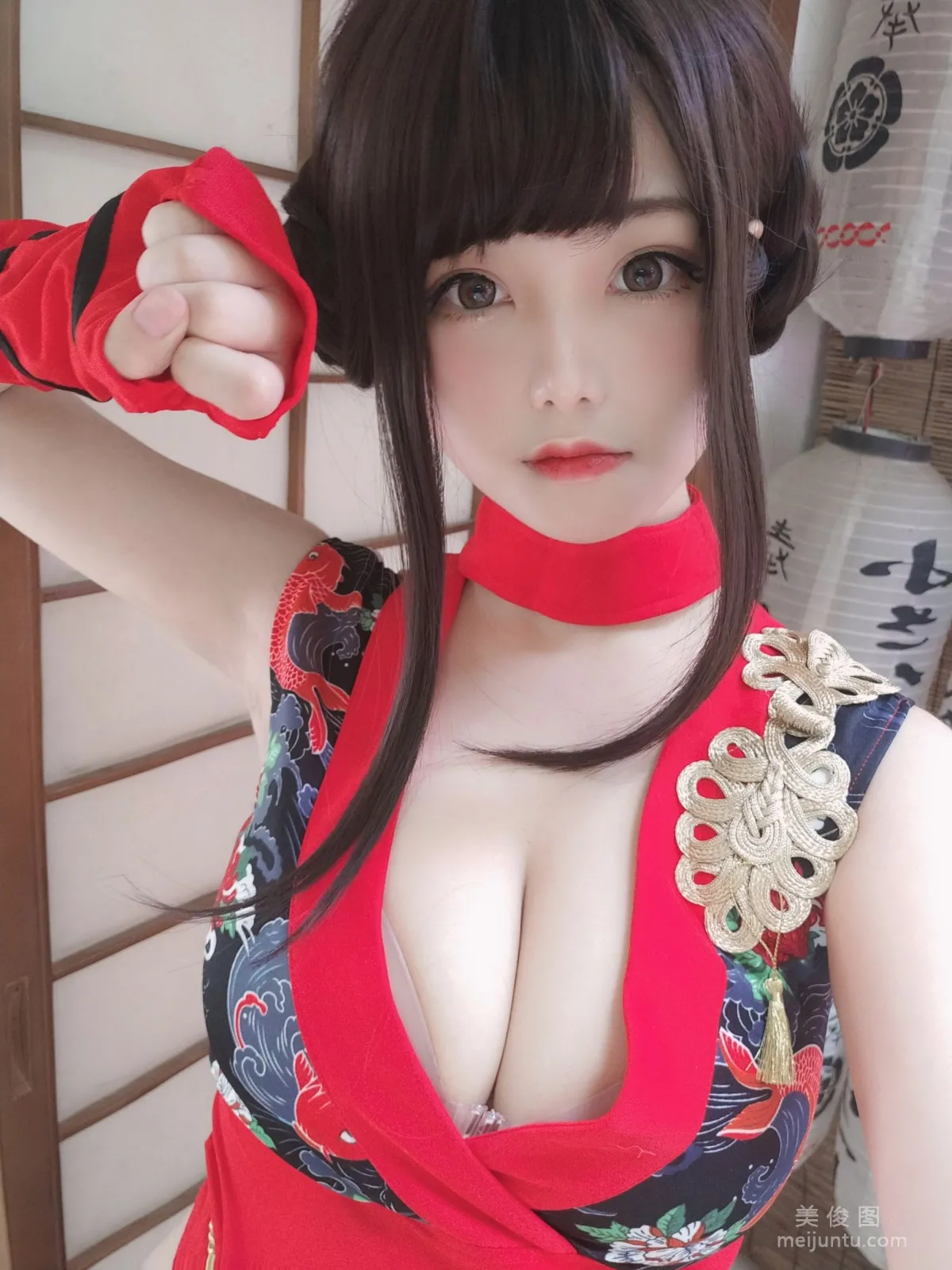 [COS Bonus] Mizhi Maoqiu - Red Samurai photo 29