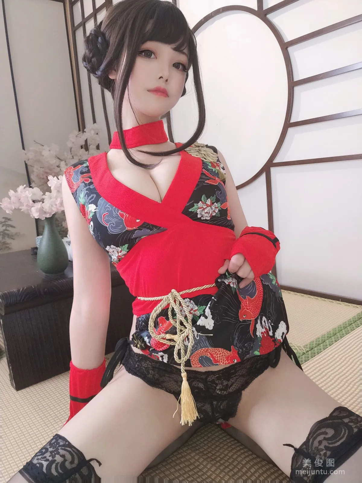 [COS Bonus] Mizhi Maoqiu - Red Samurai photo 12