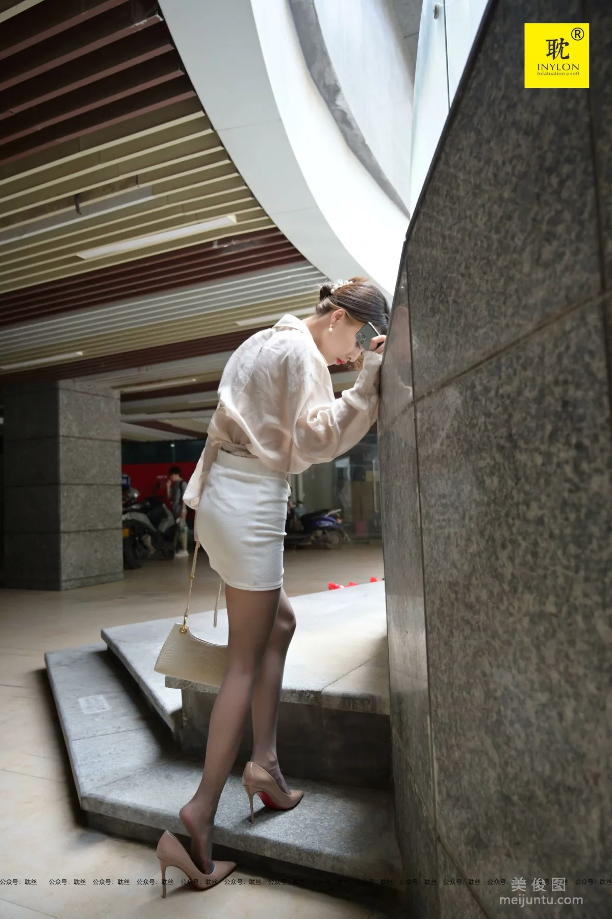 [IESS] The Nth Fantasy Qiu Zhuguan A Person Off Work 8 Beautiful Legs and Stockings Set photo 7