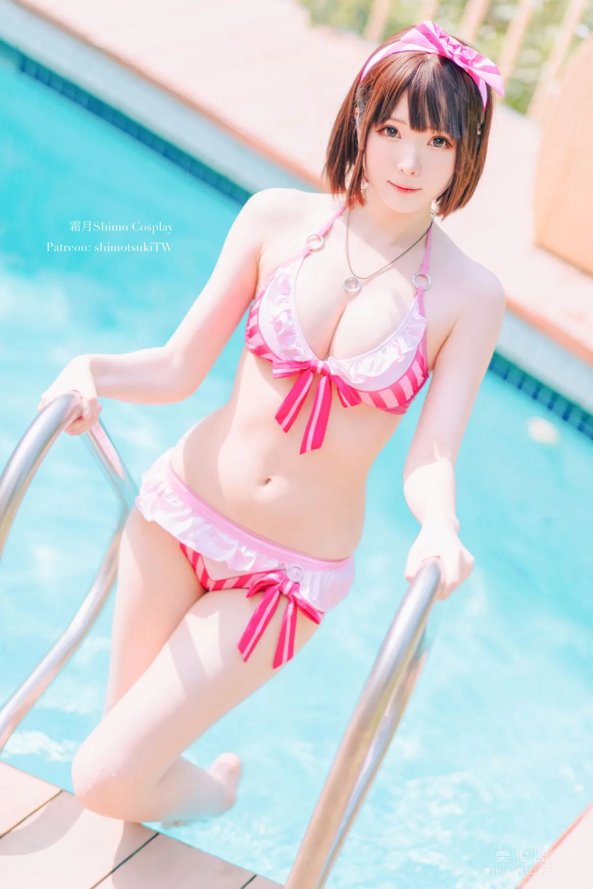 [Cos Bonus] Shuangyue shimo - Megumi Kato Swimsuit photo 13