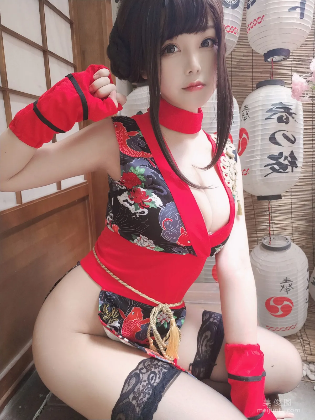 [COS Bonus] Mizhi Maoqiu - Red Samurai photo 33