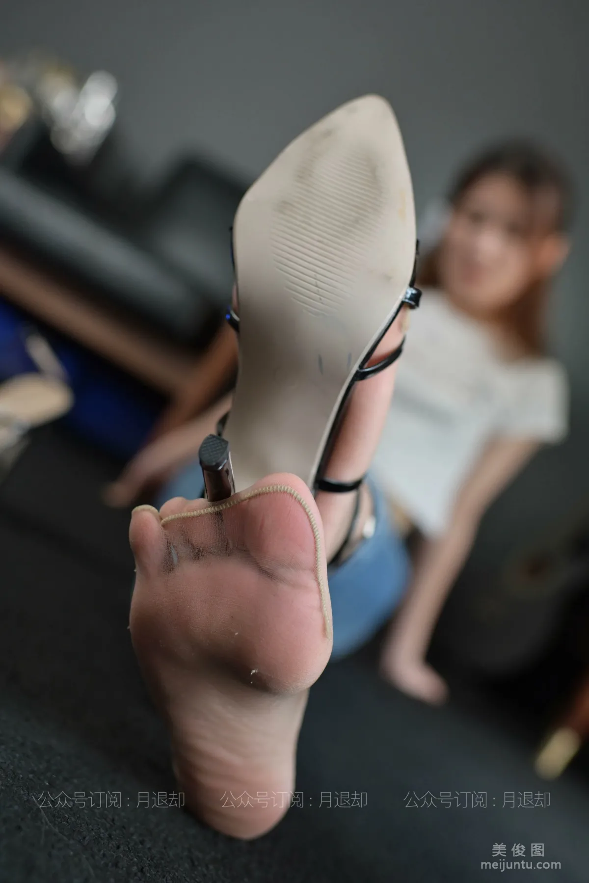 [IESS异思趣向] 丝享家 777：紫薇《活力牛仔》  美腿丝足套图72