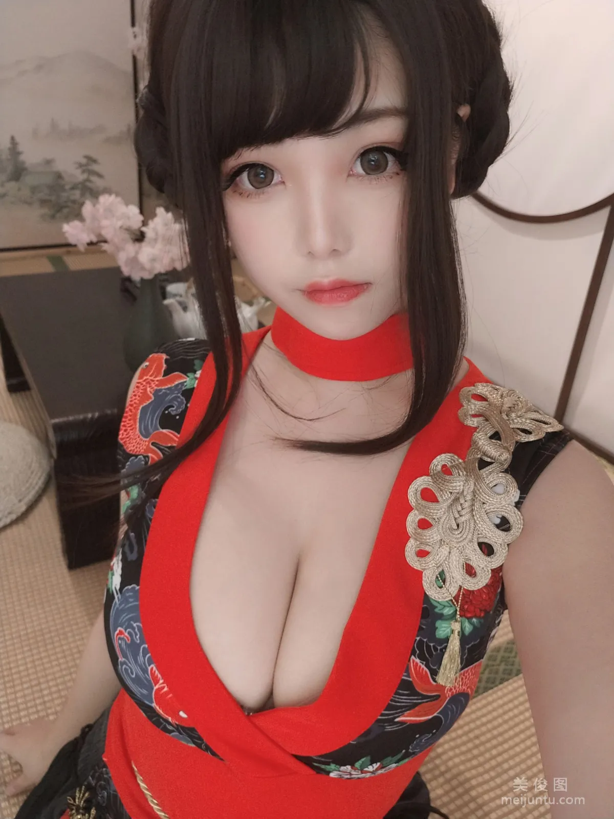[COS Bonus] Mizhi Maoqiu - Red Samurai photo 24