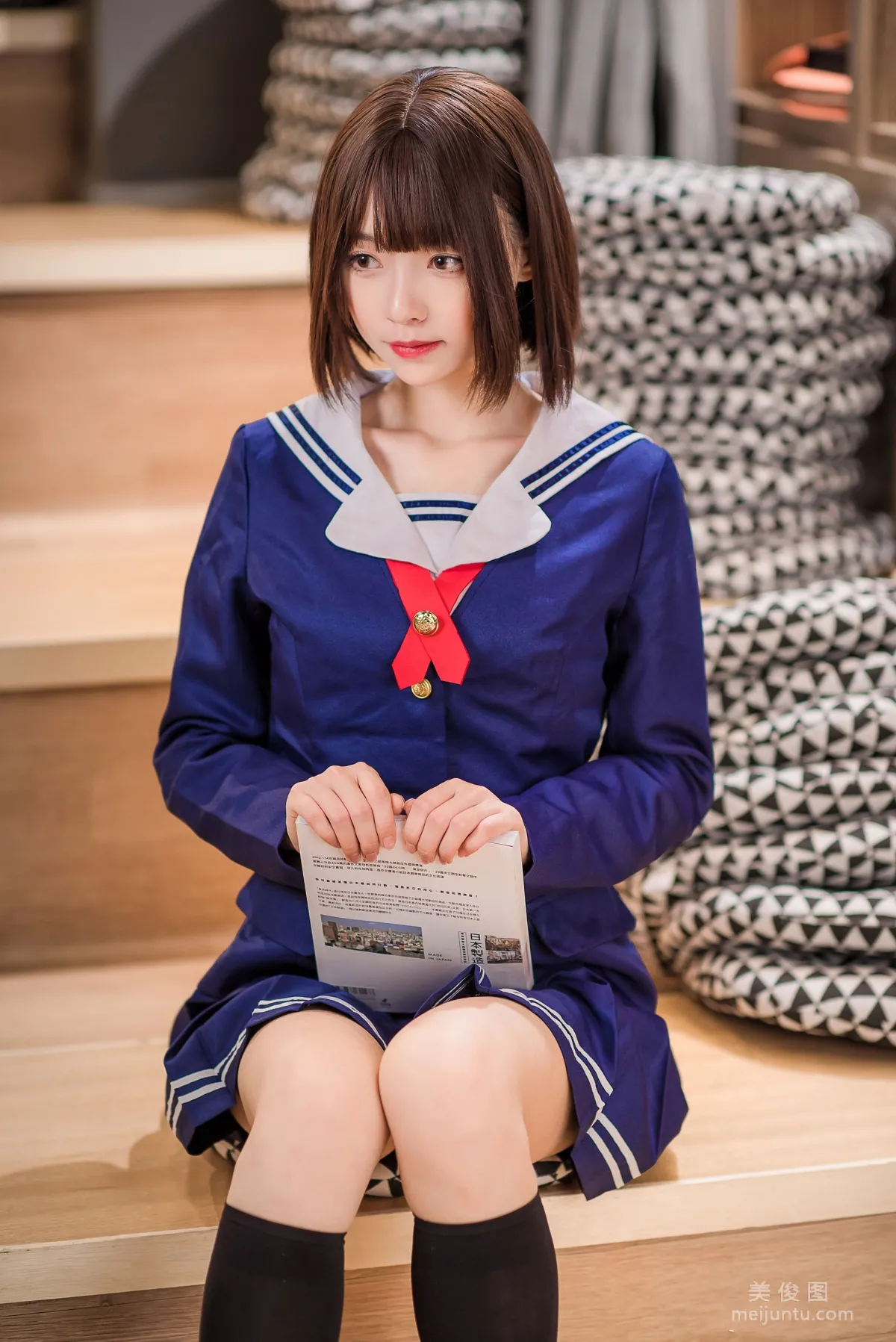 [COS] Dada Juanjuan Xiaojuan, Kato Megumi School Uniform photo 3