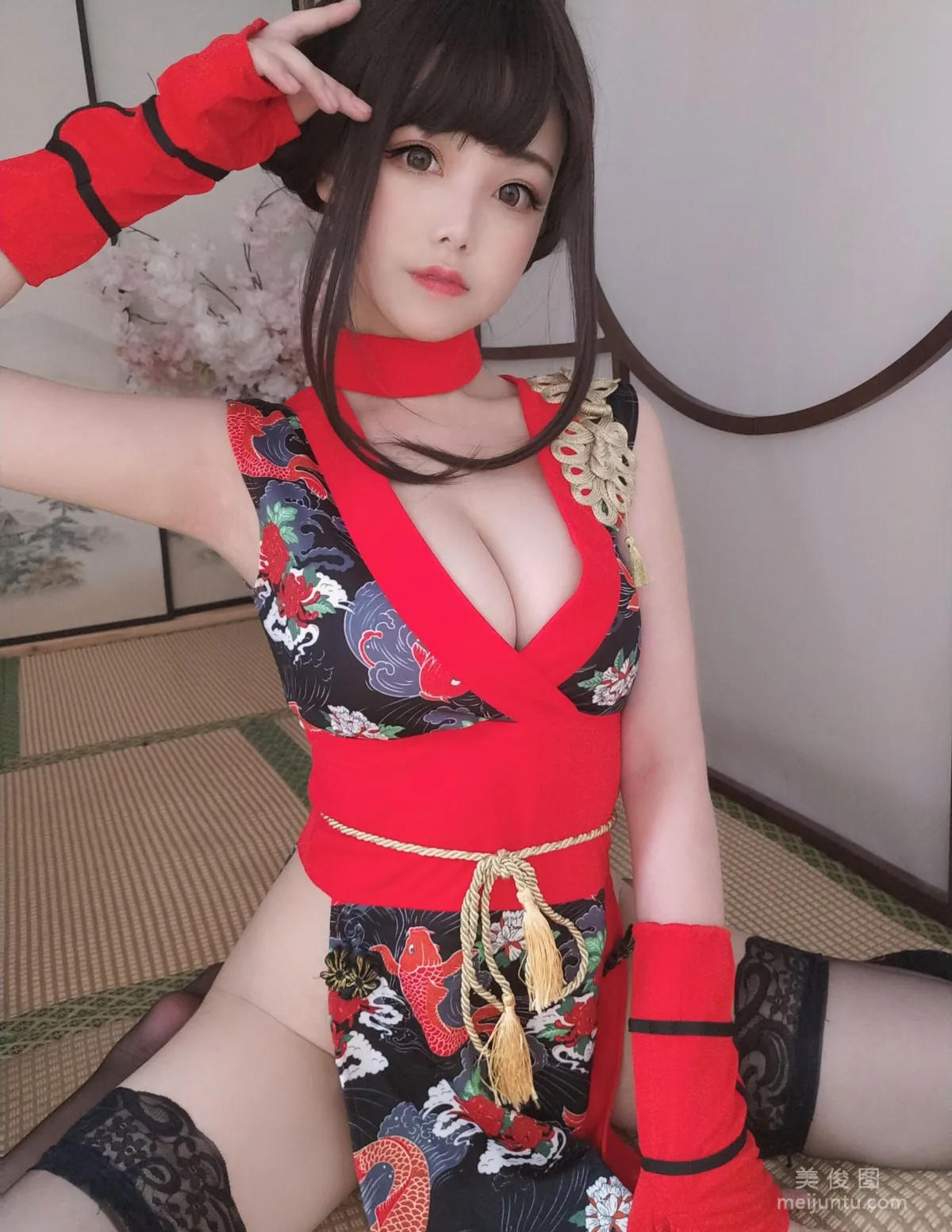 [COS Bonus] Mizhi Maoqiu - Red Samurai photo 36