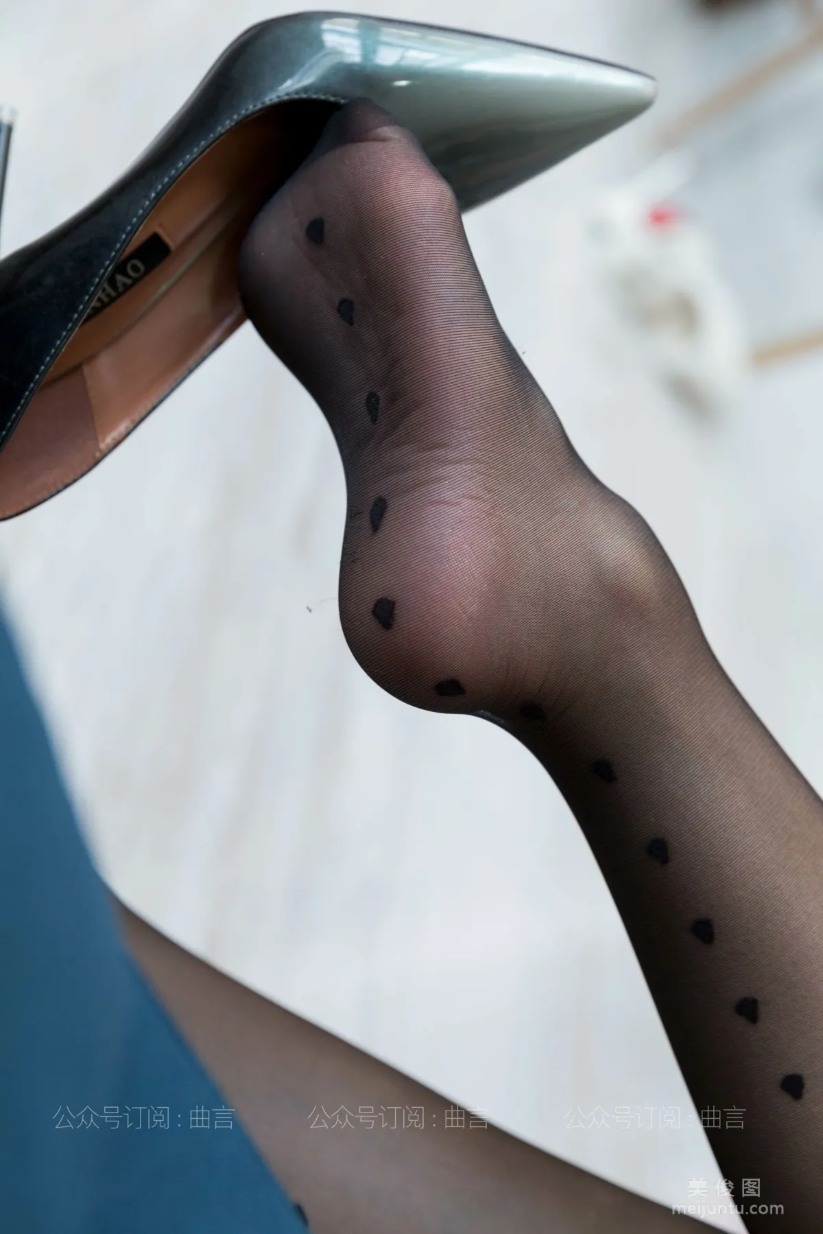 [IESS] Stocking Enjoyer 779: IESS Qiuqiu, Cute Face and Devil Figure, Stockings and Beautiful Legs Set photo 34