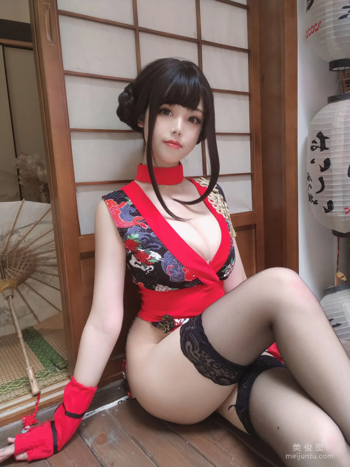 [COS Bonus] Mizhi Maoqiu - Red Samurai photo 11