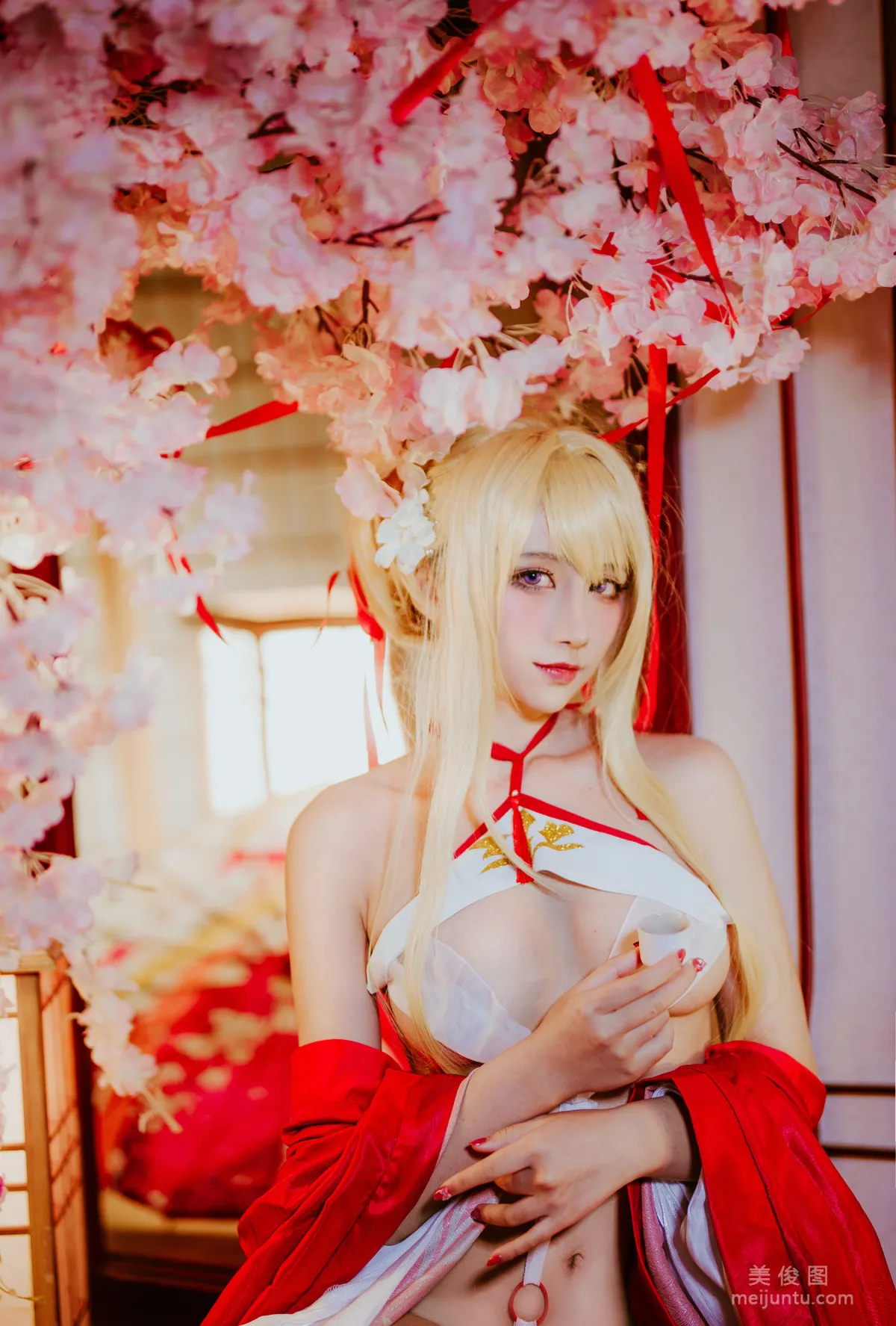 [COS] Anime Blogger Jiuqu Jean - Glory New Year Kimono photo 5