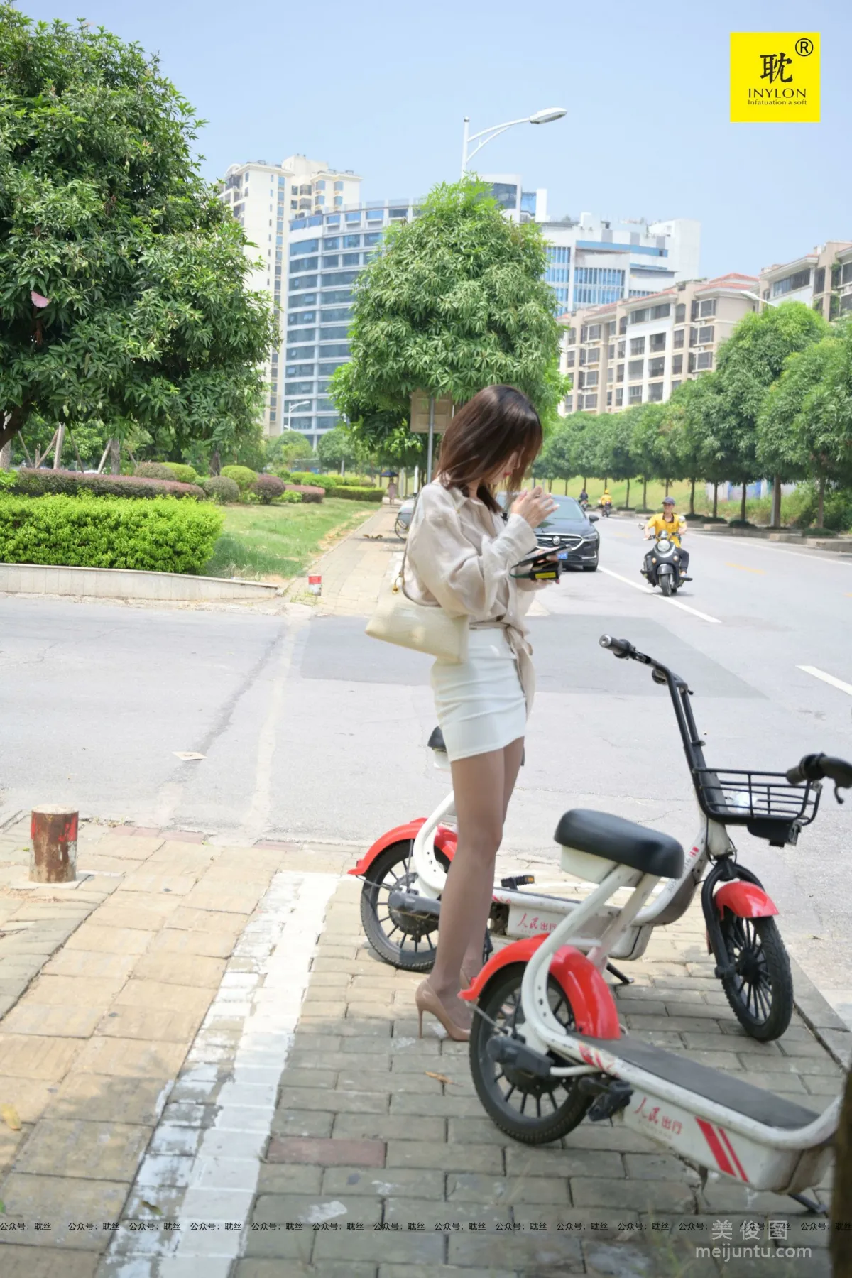 [IESS] The Nth Fantasy Qiu Zhuguan A Person Off Work 8 Beautiful Legs and Stockings Set photo 9