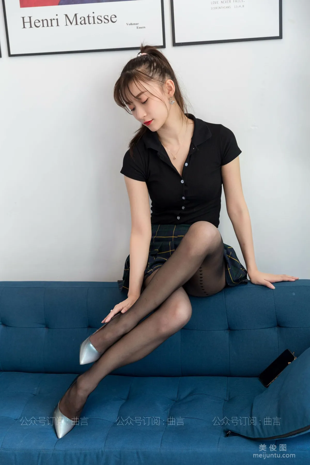 [IESS] Stocking Enjoyer 779: IESS Qiuqiu, Cute Face and Devil Figure, Stockings and Beautiful Legs Set photo 50