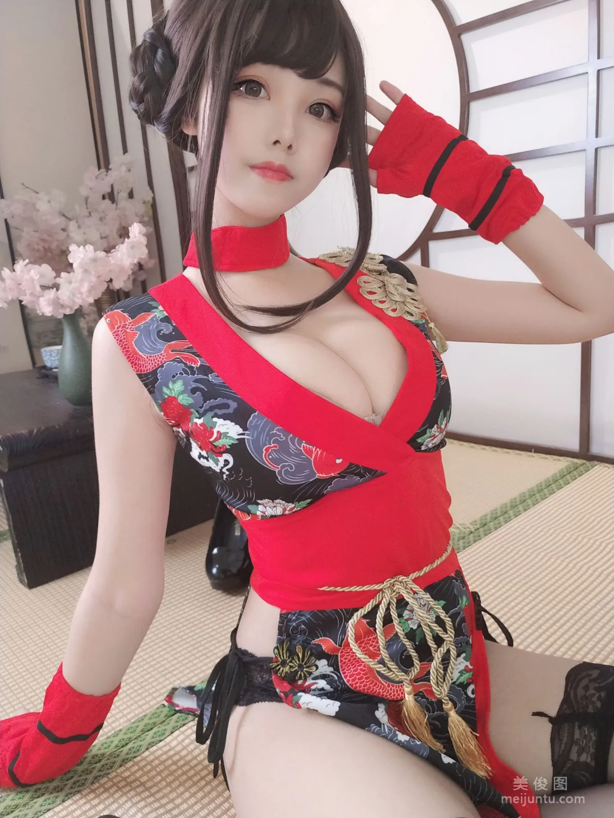 [COS Bonus] Mizhi Maoqiu - Red Samurai photo 19