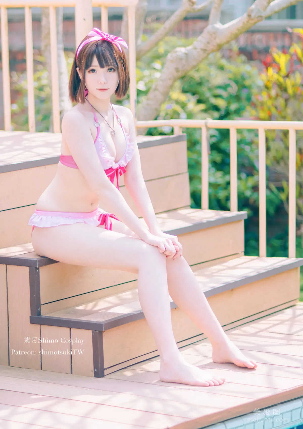 [Cos Bonus] Shuangyue shimo - Megumi Kato Swimsuit photo 9